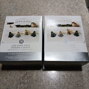 Wondershop led pine tree christmas lights